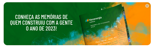 Instituto Neoenergia dobra número de beneficiados por programas executados em 2023