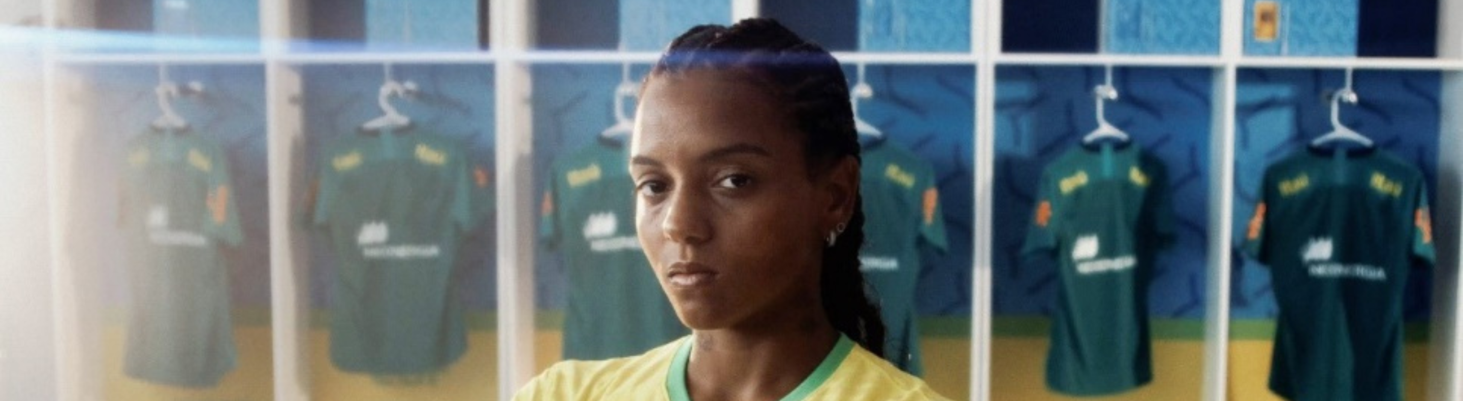 Jogadora Geyse participa de campanha publicitária da Neoenergia