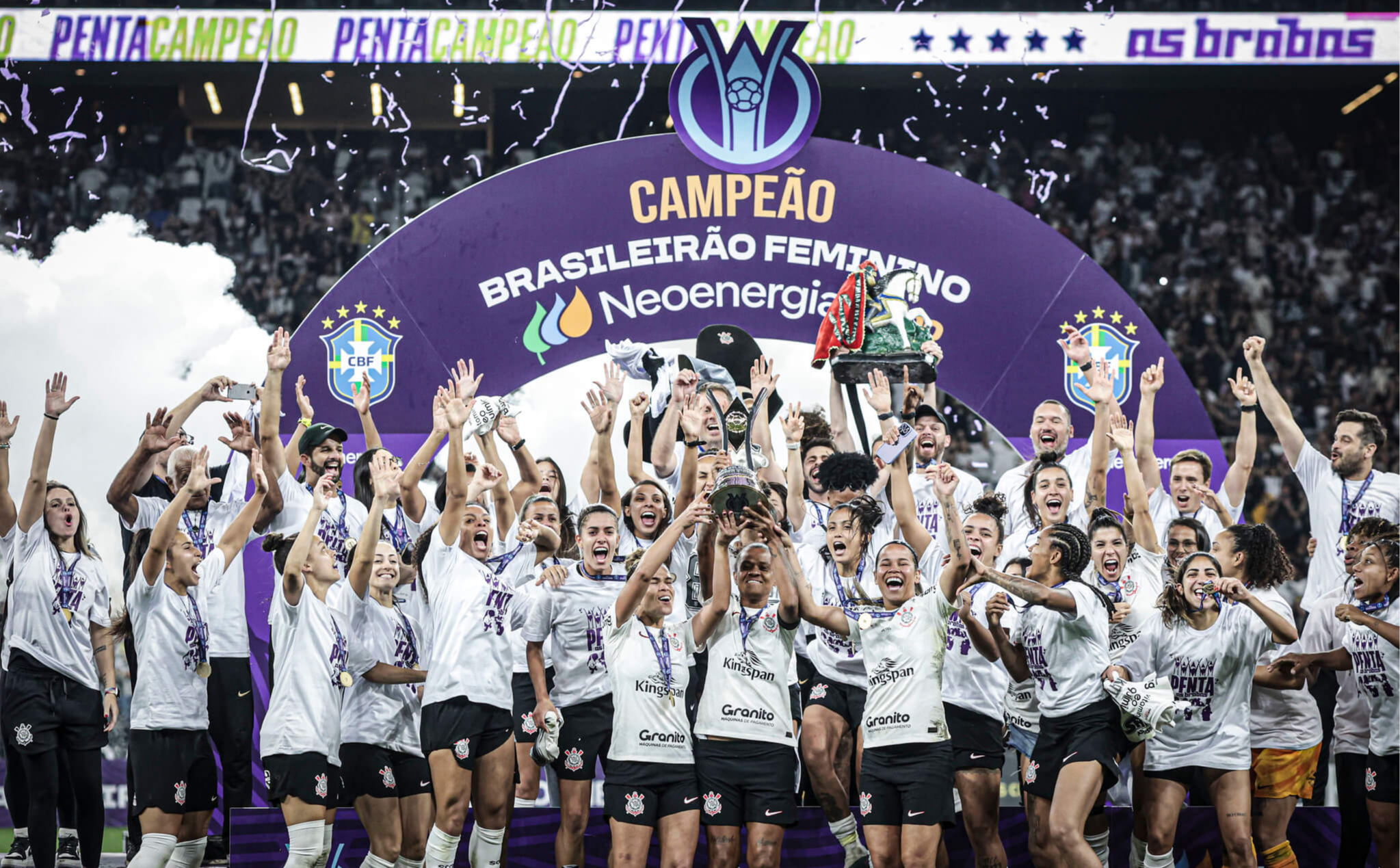 Brasileirão Feminino Neoenergia 2022 quebra recordes de público e reforça  valorização do esporte no país - Neoenergia