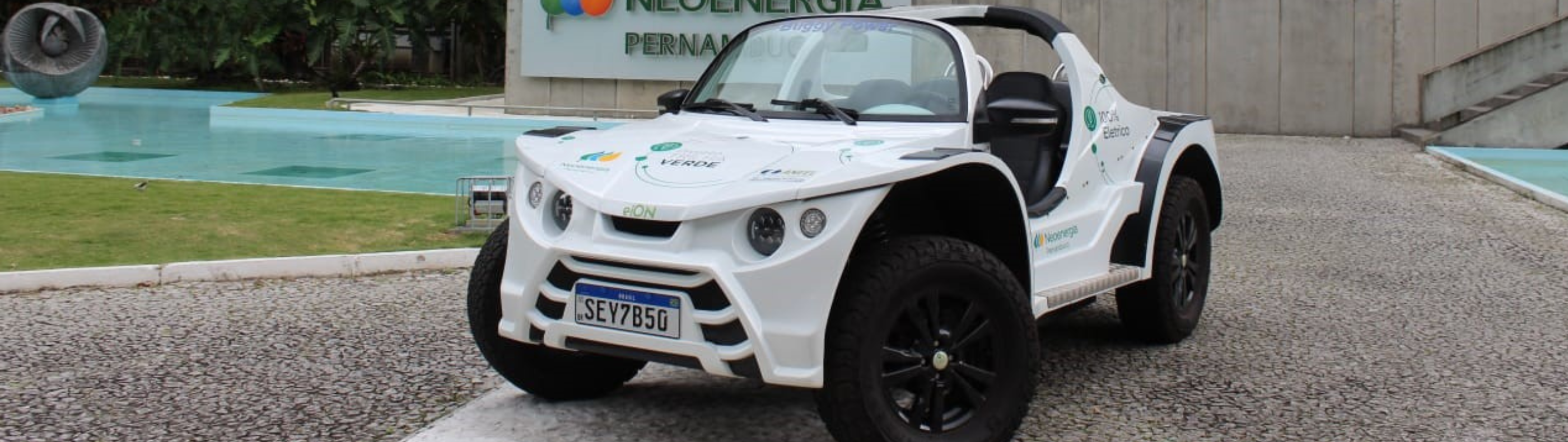 Fernando de Noronha recebe primeiro buggy elétrico do Brasil