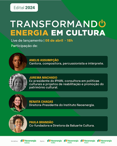 Programa De Editais Transformando Energia Em Cultura - Instituto ...